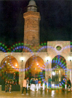 המסגד והחאן העות'מאני במג'דל